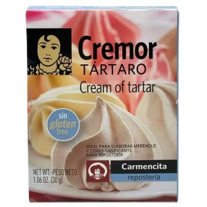 Carmencita – Cremor tártaro – Backtriebmittel – 30 gr (6 Beutel)