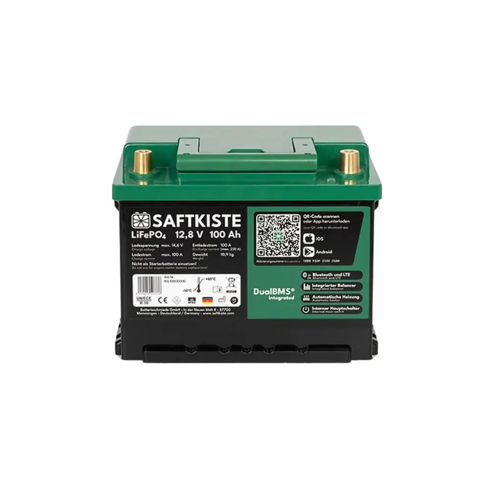 Saftkiste 100Ah LiFePO4 mit LTE 12V – Bild 2