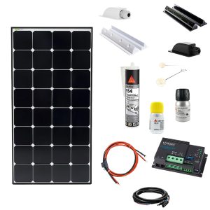 125 Watt Solar-Set mit Votronic MPP Laderegler