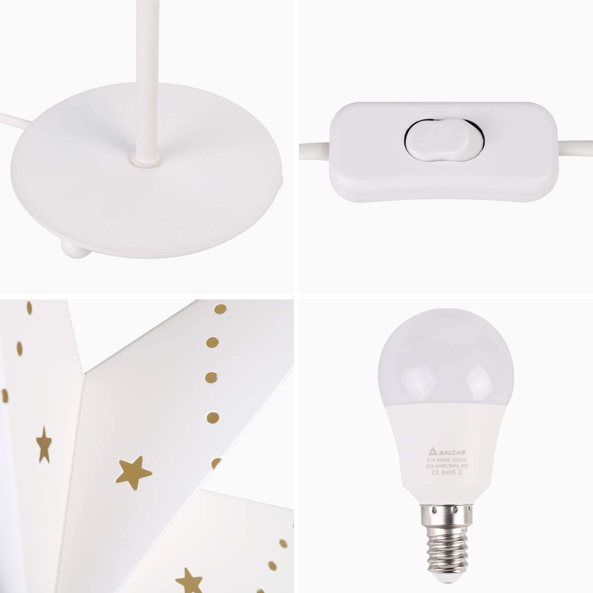 LED-Papierstern – Bild 4
