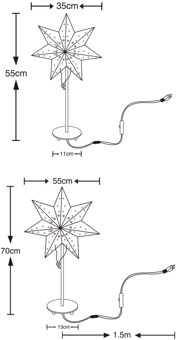 LED-Papierstern – Bild 6
