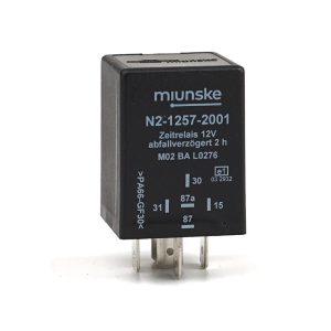Zeitrelais 12V, 2h abfallverzögert, nicht potentialfrei, retriggerbar