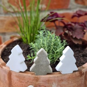 Silikon – Gießform – Mini – Tannen – 3er Set