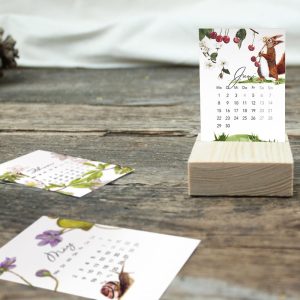 Nachfüllkalendarium für Tischkalender in der Dose 2026