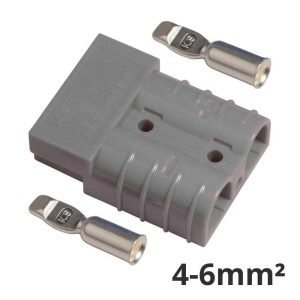 Hochstromsteckverbinder Anderson inkl. Crimpkontakte bis 4 – 6 mm²
