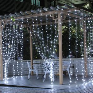 LED Lichtervorhang 3x3m