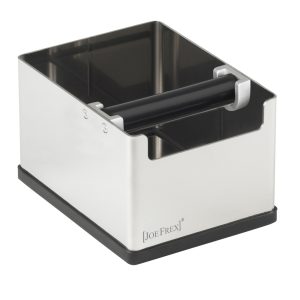 [JoeFrex]® Abschlagbehälter Metall M